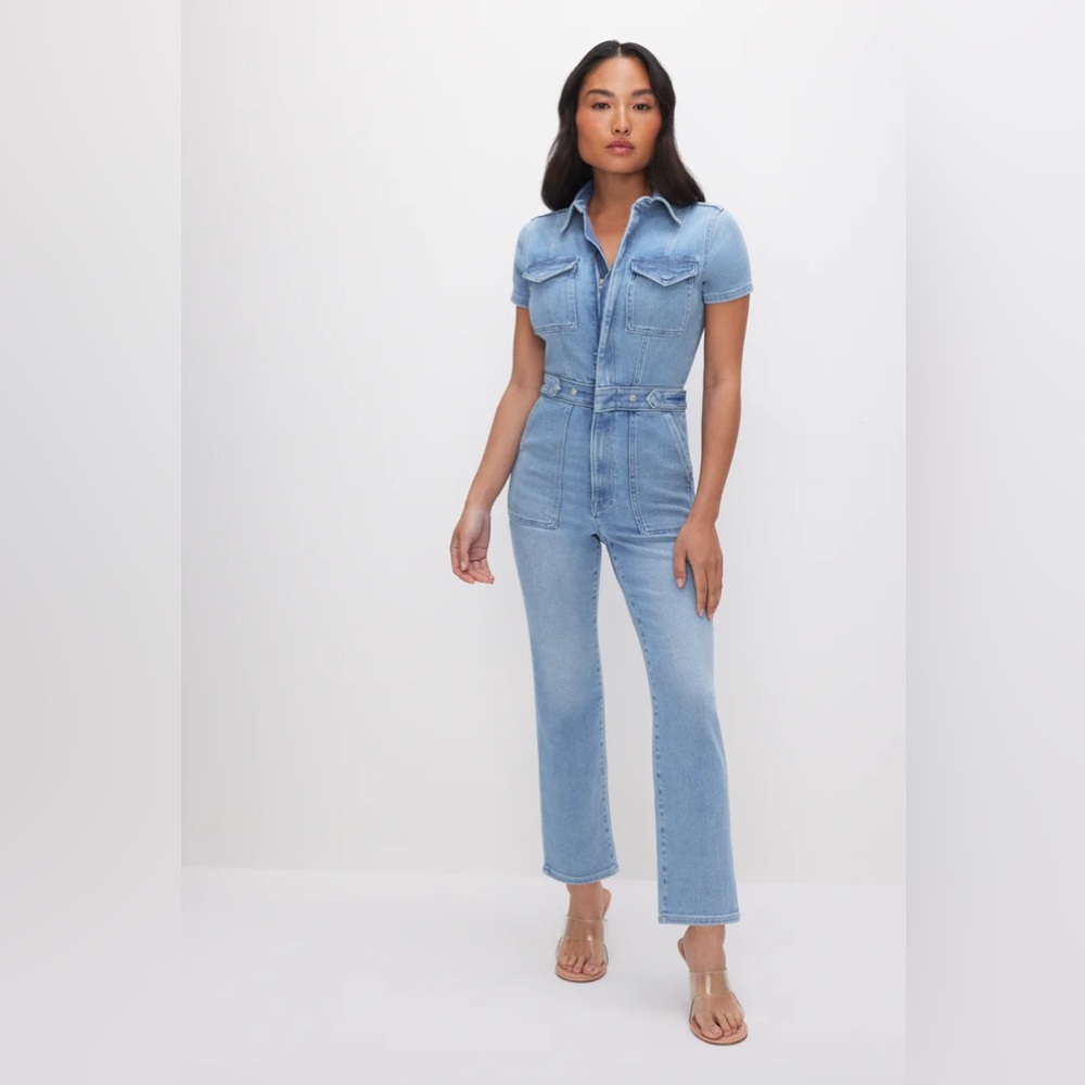 Never Worn Good American Petite Fit for Success Jumpsuit